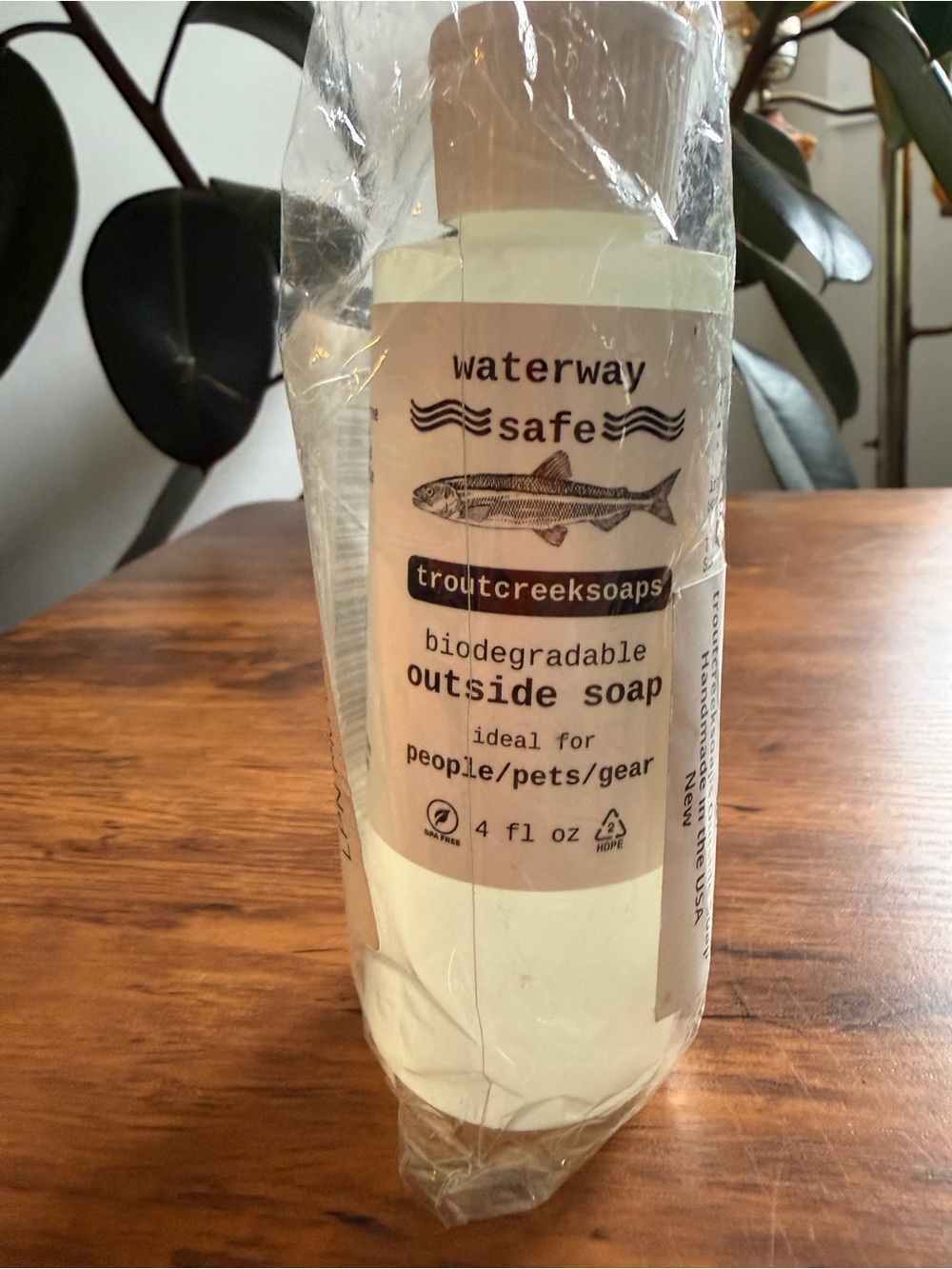Waterway Safe Biodegradable Outside Soap - Cream